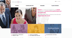 Desktop Screenshot of diafora-leadership.com